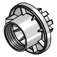 Lutz drum pump flange bearing unit